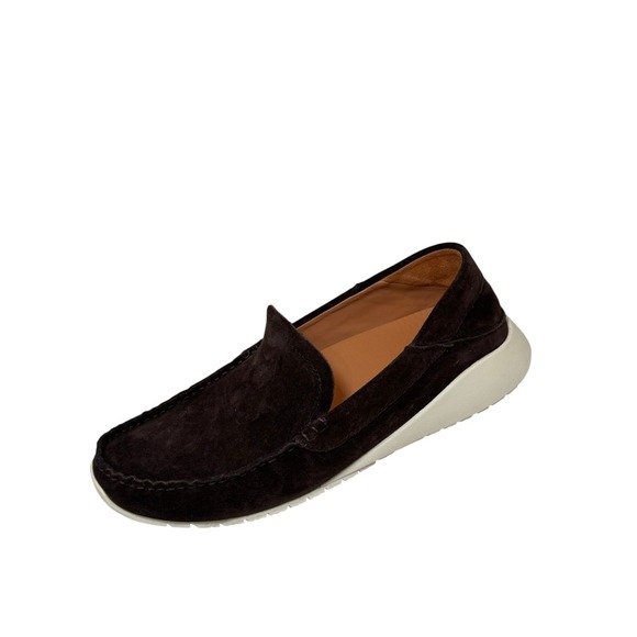 OluKai Other - OluKai Ka'a Loafer Men's Size 8.5 W Wide Dark Brown Suede Slip-On Shoes NEW